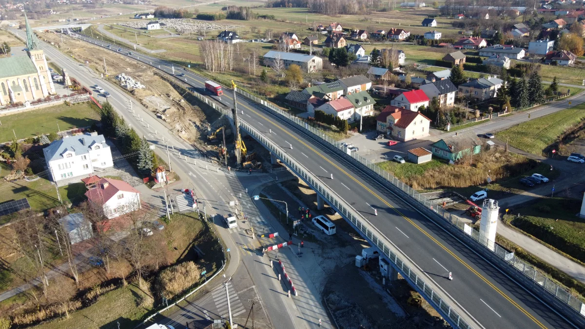 Największa estakada na S19 powstaje w Nienadówce. Potrzeba 349 betonowozów - Zdjęcie główne