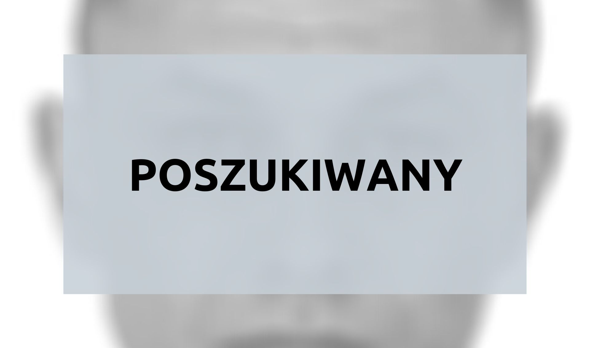 List gończy za 39-latkiem - Zdjęcie główne