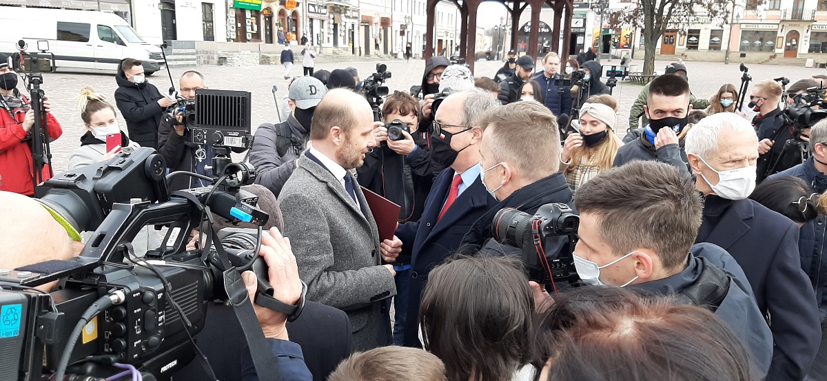 Potężne wsparcie polityczne Konrada Fijołka [WIDEO] - Zdjęcie główne