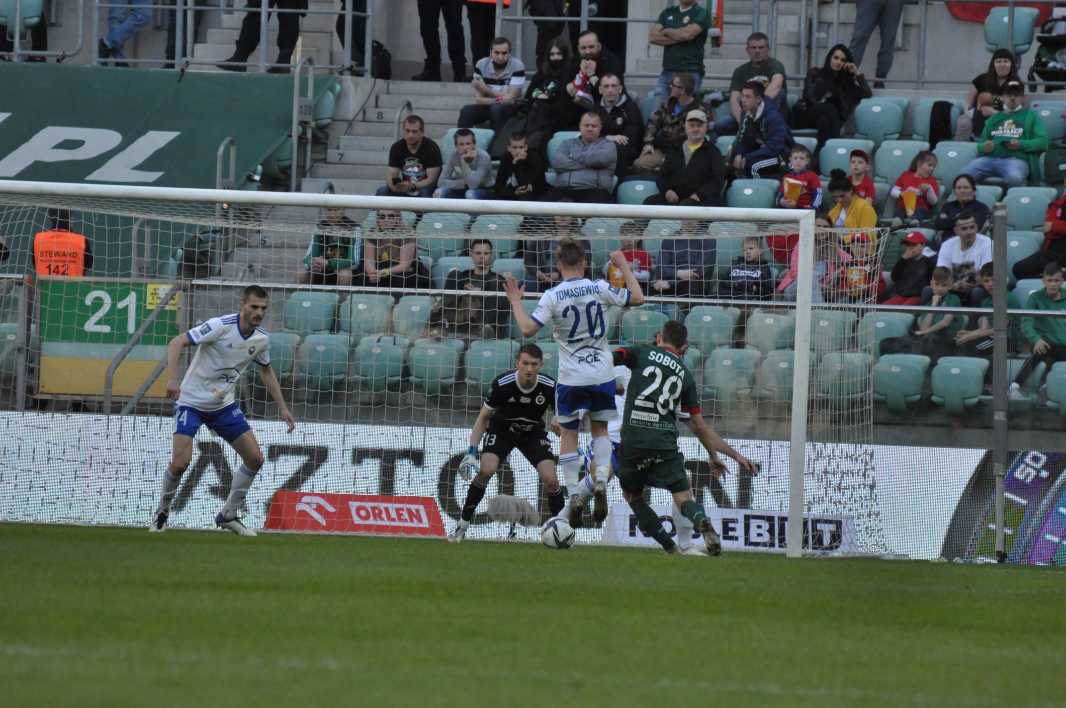 Mecz Śląsk - Stal Mielec