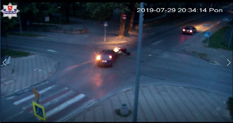 Wypadek z udziałem nastolatków. Zobacz nagranie [FILM] - Zdjęcie główne