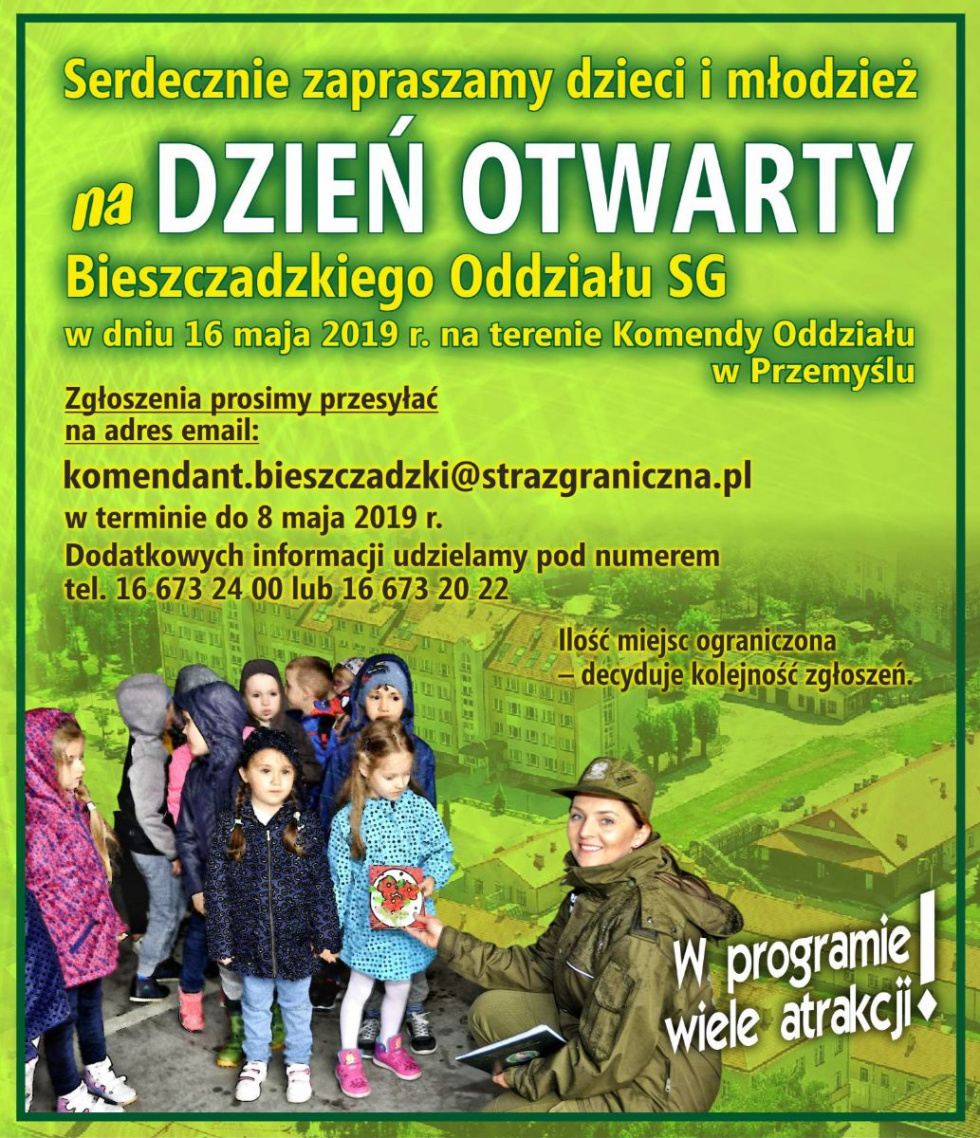 Bieszczadzka Straż Graniczna otwarta dla dzieci!  - Zdjęcie główne