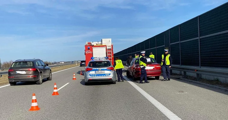 Śmiertelny wypadek na autostradzie A4 w Żyrakowie. Zginęła kierująca motocyklem!  [ZDJĘCIA] - Zdjęcie główne