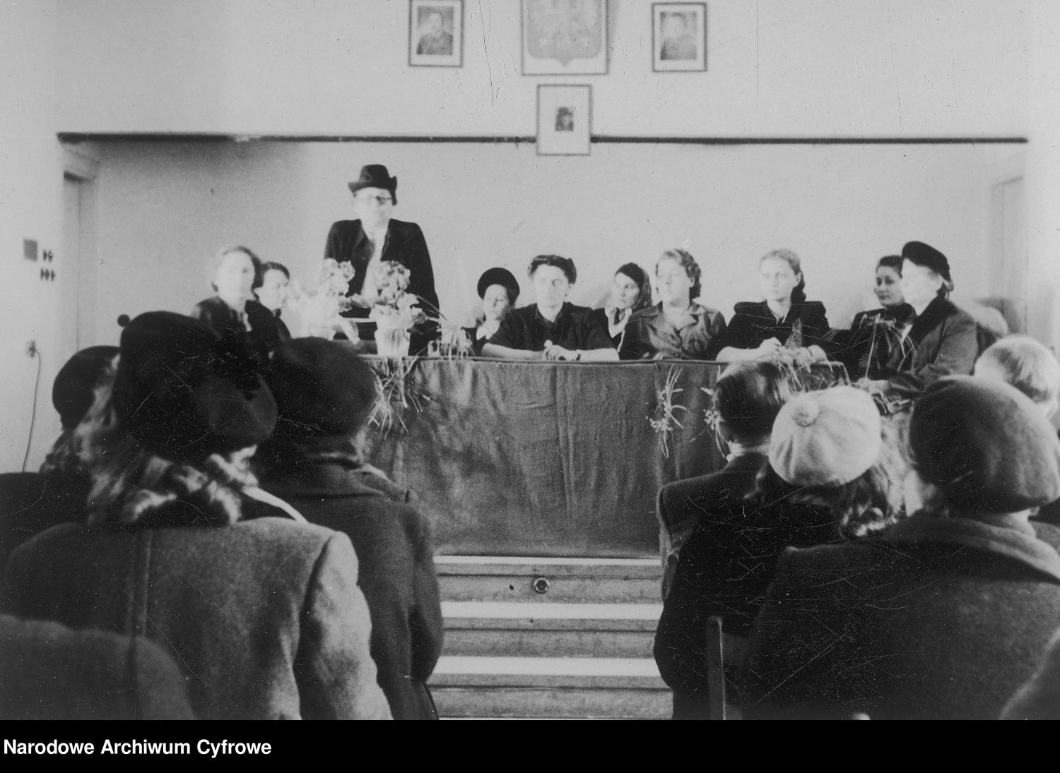 Spotkanie na Dzień Kobiet - 1948 rok