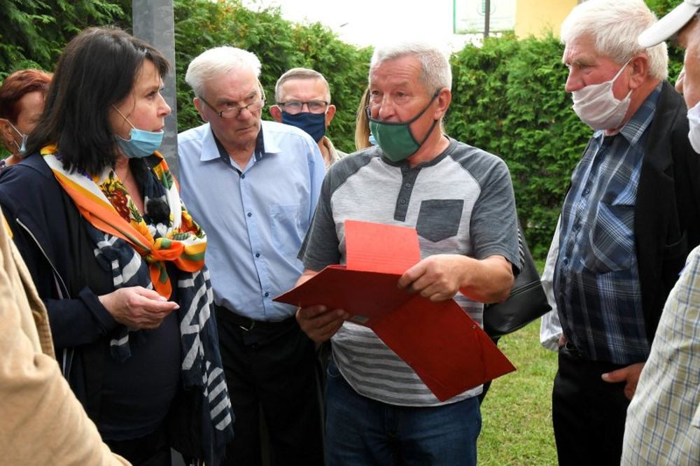 Jaworowicz w Grębowie. Wzięła "pod lupę" aferę bankową - Zdjęcie główne