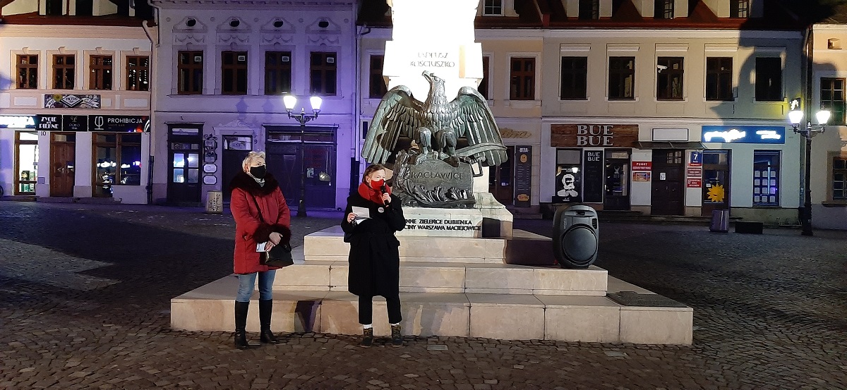 Protest w Dzień Kobiet