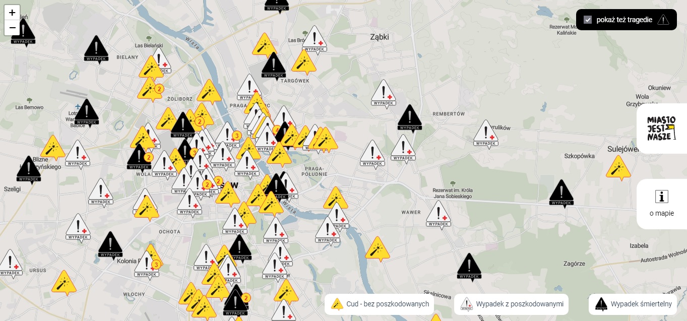 Powstała "mapa cudów drogowych"! Czy dla władz Rzeszowa taka mapa mogłaby być pomocna? - Zdjęcie główne