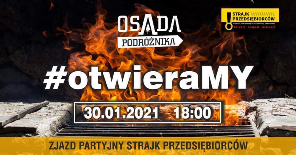 Powiedzieli "dosyć" i organizują w lokalu zjazd partyjny! Akcja #otwieraMY w Bieszczadach! - Zdjęcie główne