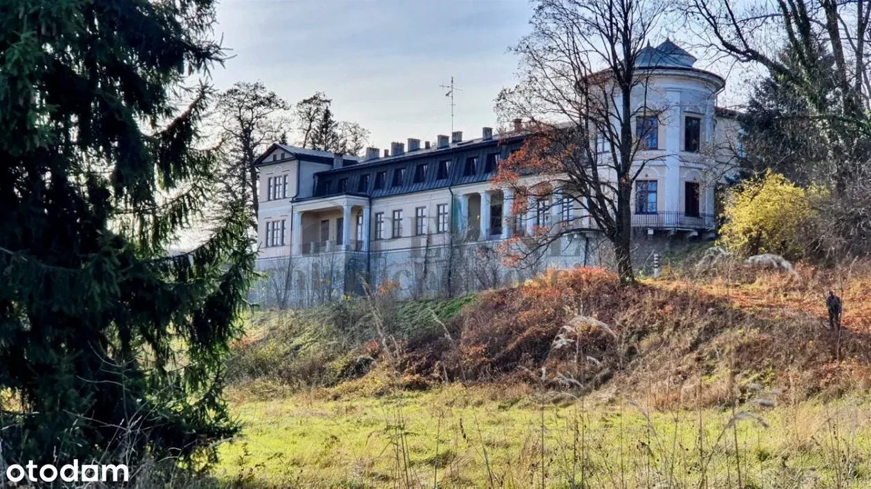 Możesz kupić Pałac według projektu Aleksandra Fredro nad rzeką San w miejscowości Nozdrzec.