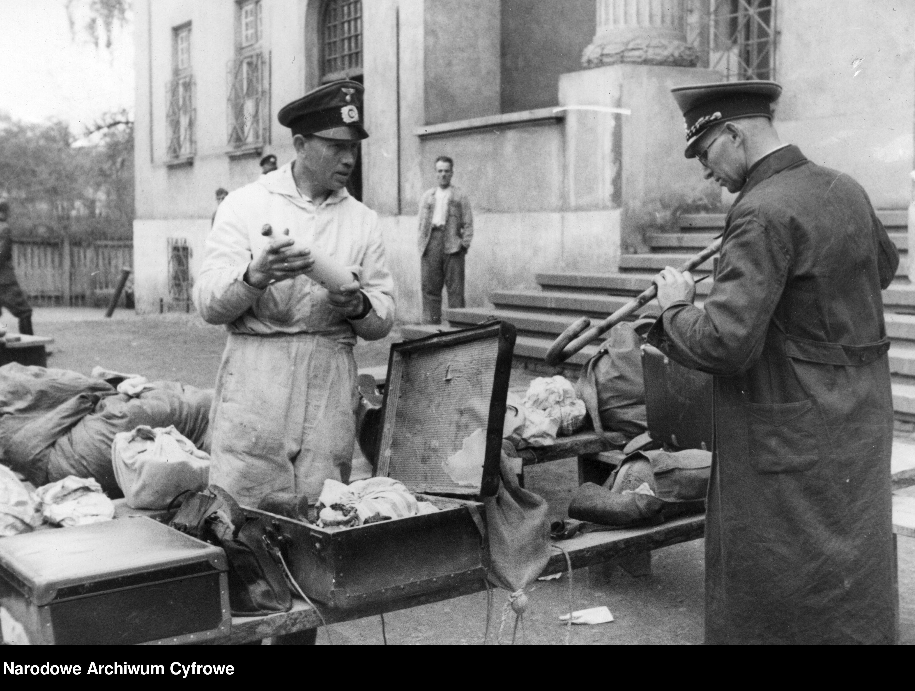  Przemyśl. Kontrola celna - 1940 rok