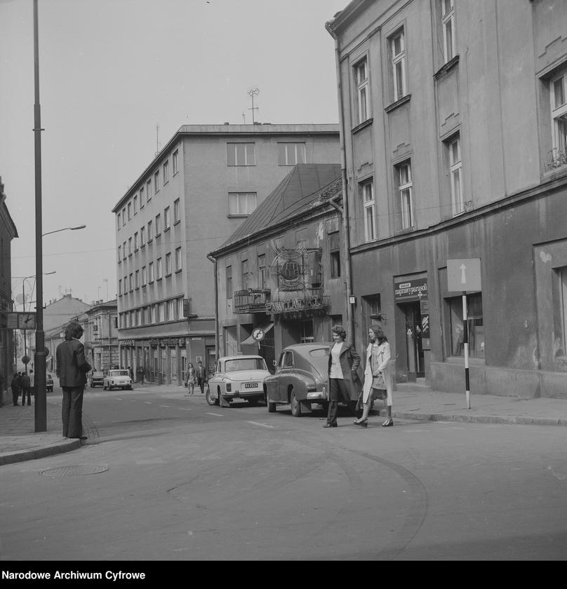 Ulica Grunwaldzka - 1974 rok.