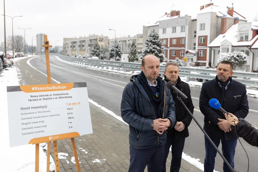 Nowa droga w centrum Rzeszowa otwarta dla kierowców