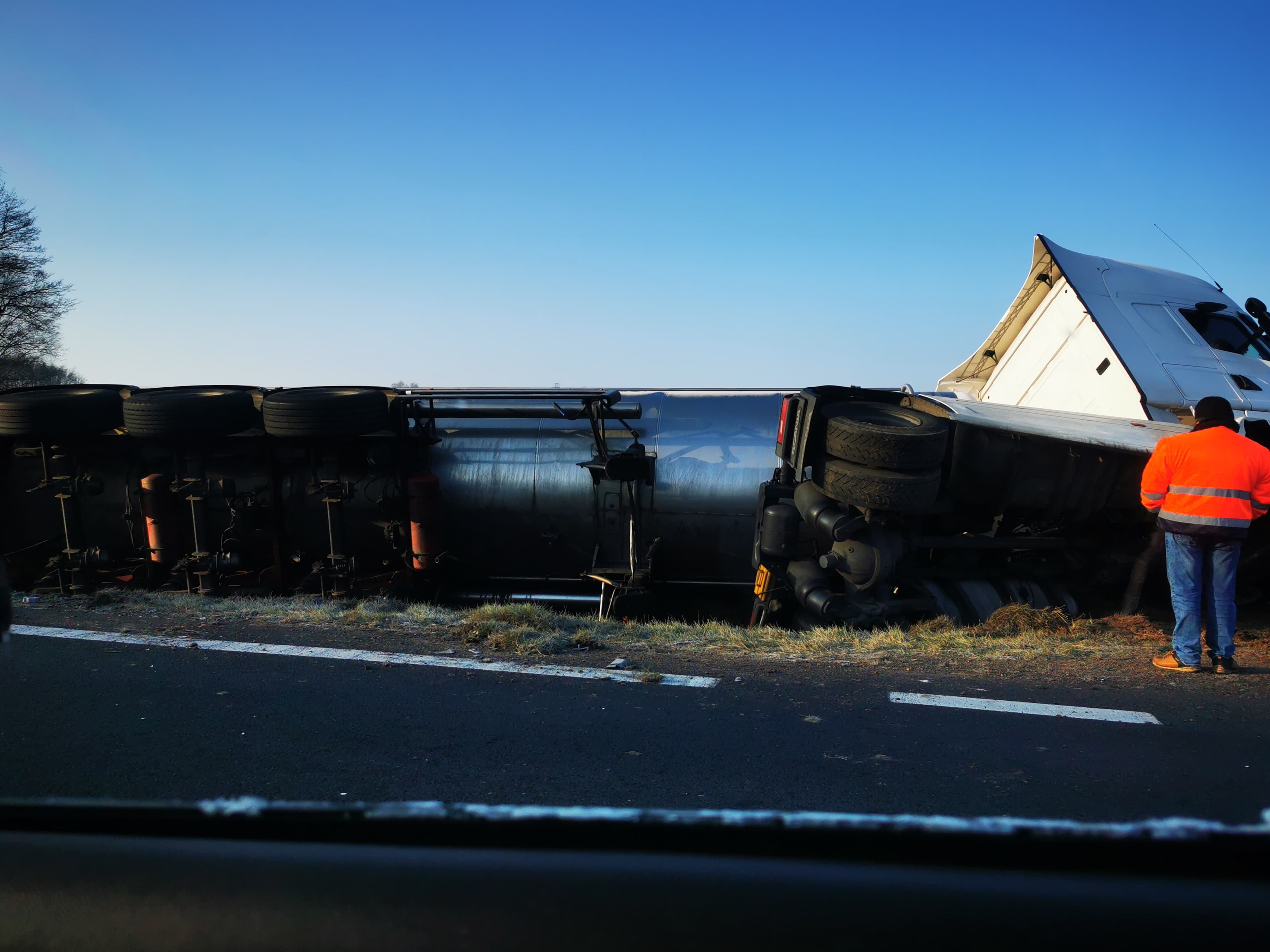 Wypadek na DK numer 9 w powiecie kolbuszowskim - Fot. Michał
