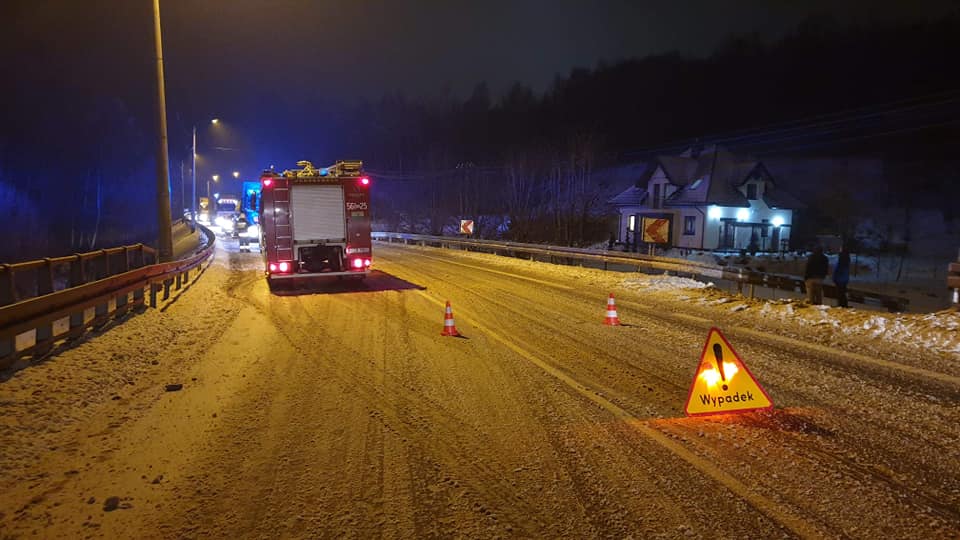 Wyciek substancji chemicznej z ciężarówki! Droga krajowa numer 19 była zablokowana! [MAPA] - Zdjęcie główne