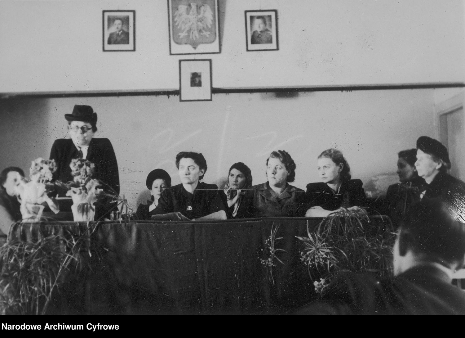 Spotkanie na Dzień Kobiet - 1948 rok