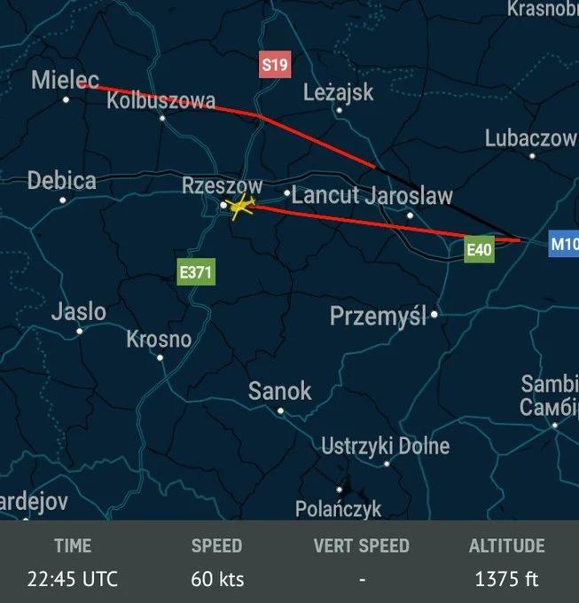 Tajemnicza misja amerykańskiego śmigłowca Black Hawk w Korczowej