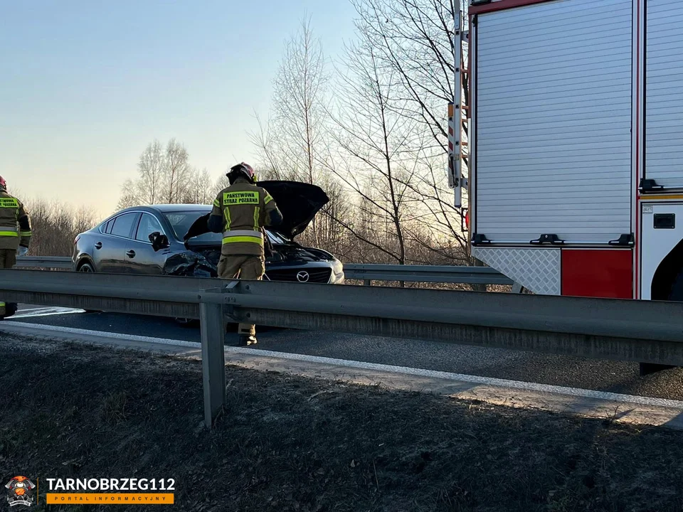 Wypadek na DK numer 9 w Nowej Dębie.