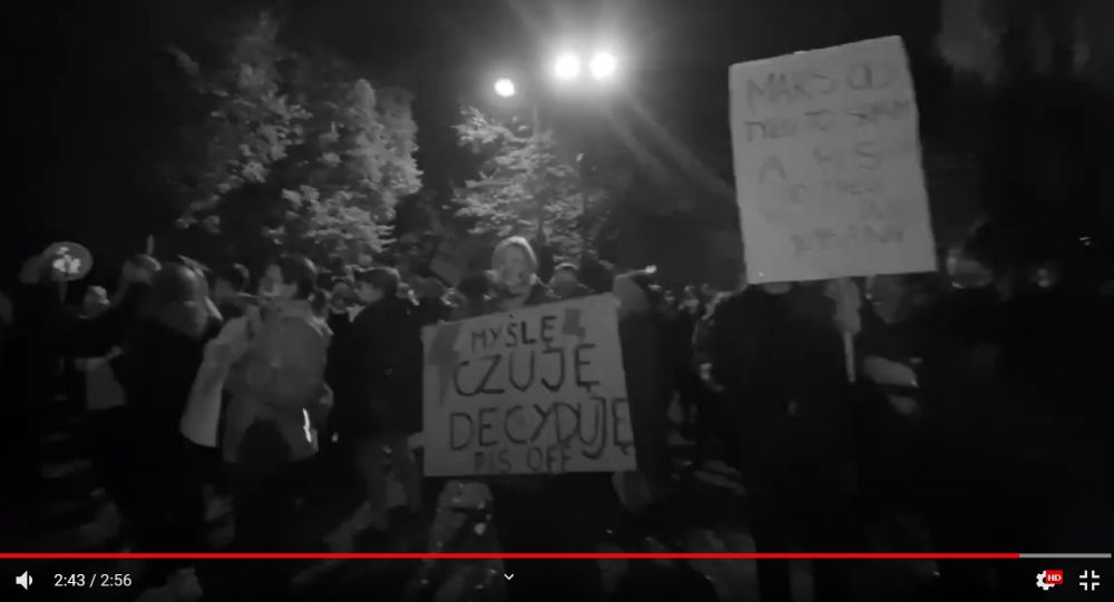 Klip o Strajku Kobiet w Tarnobrzegu [VIDEO] - Zdjęcie główne