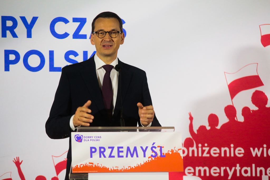 [WYBORY 2019] Zobacz zdjęcia z wizyty Morawieckiego w okręgu południowym [FOTO] - Zdjęcie główne