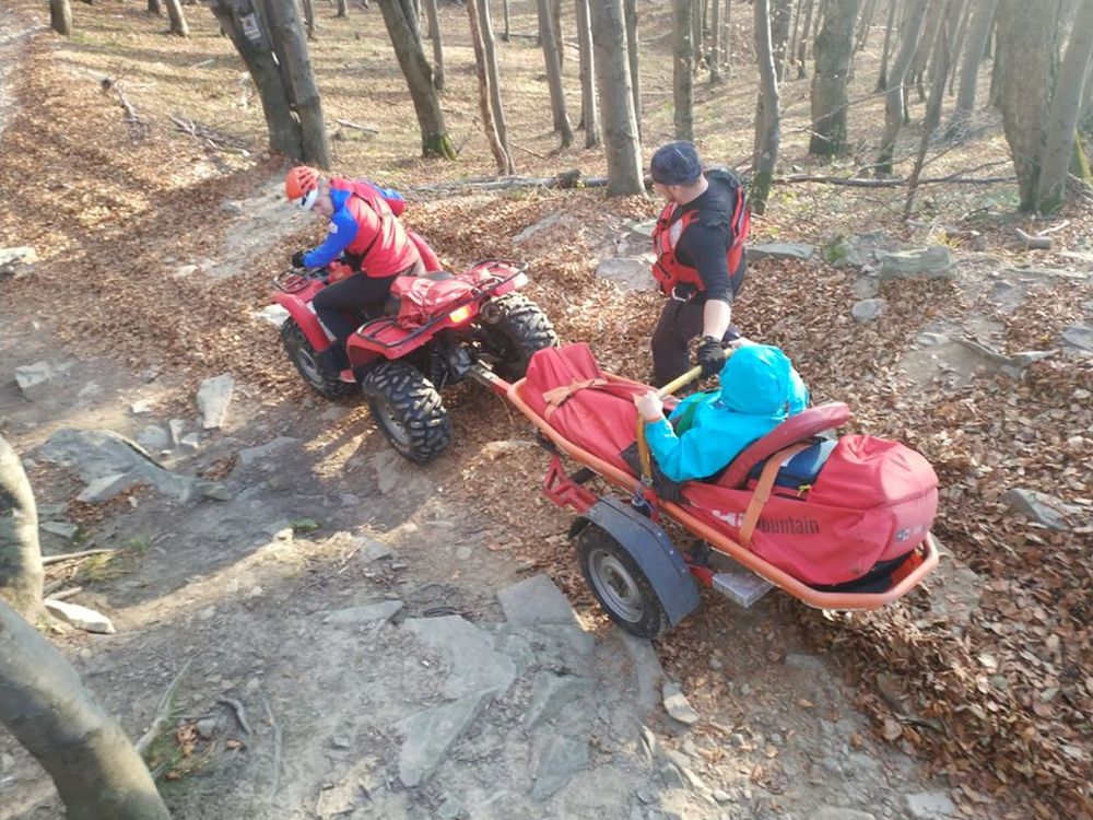 Bieszczady. Pozostawili kobietę z depresją na szlaku. Konieczna była akcja ratowników - Zdjęcie główne