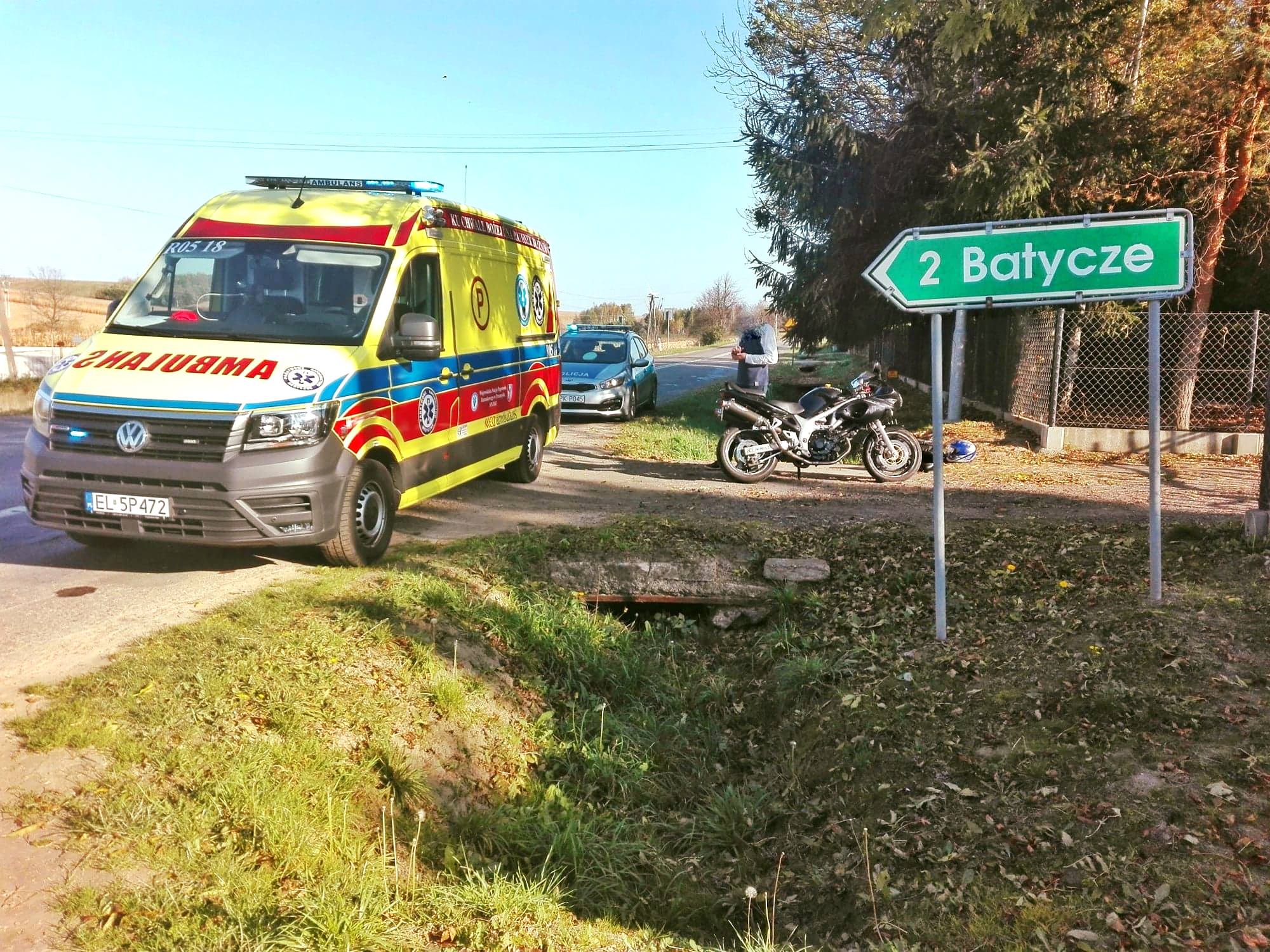 Po wypadku zostawił na drodze motocyklistę i pasażerkę - Zdjęcie główne