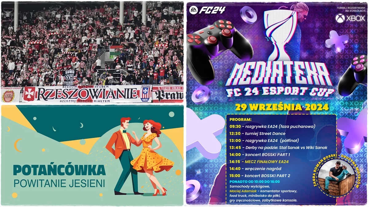 Imprezowy weekend (28-29 września) na Podkarpaciu pod znakiem sportu i muzyki [PRZEGLĄD WYDARZEŃ] - Zdjęcie główne