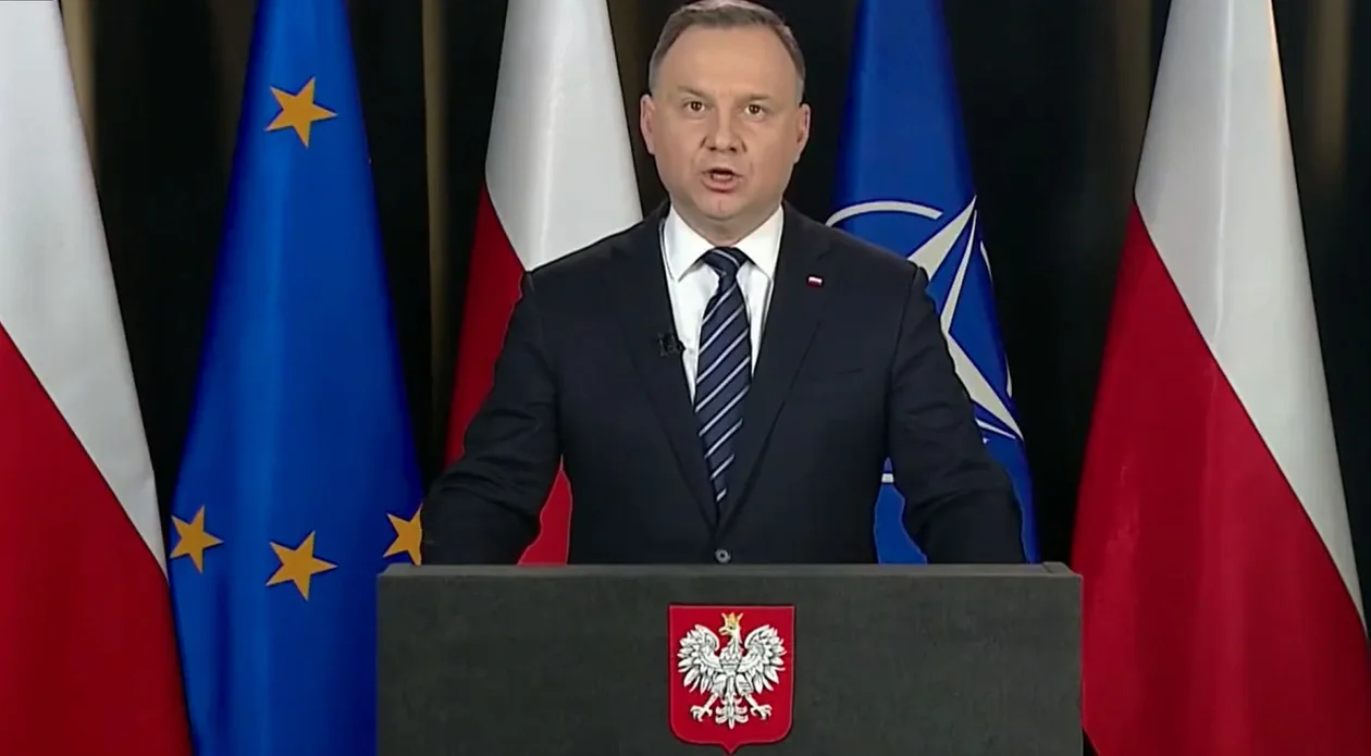 Prezydent RP Andrzej Duda w specjalnym orędziu do narodu: - Ukraina broni także wolności wszystkich Europejczyków [WIDEO] - Zdjęcie główne