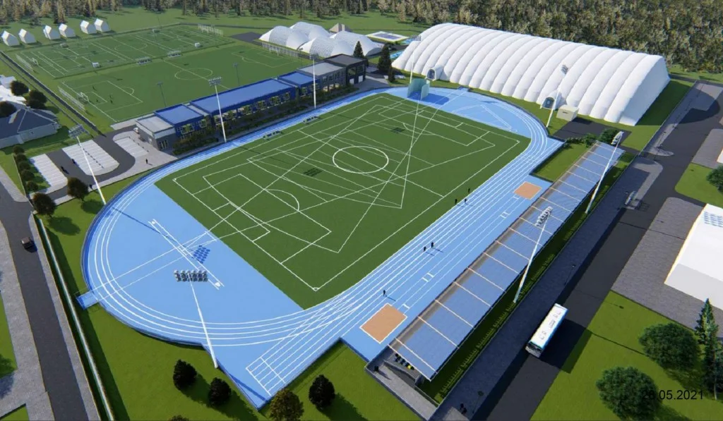 Centrum Sportów Olimpijskich i Paraolimpijskich w Tarnobrzegu coraz bliżej. Samorząd otrzymał z programu Polski Ład prawie 35 milionów złotych [WIZUALIZACJA] - Zdjęcie główne