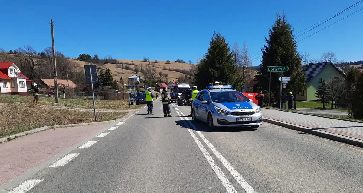 Śmiertelny wypadek motocyklisty w Komańczy! Sprawca uciekł z miejsca zdarzenia! - Zdjęcie główne