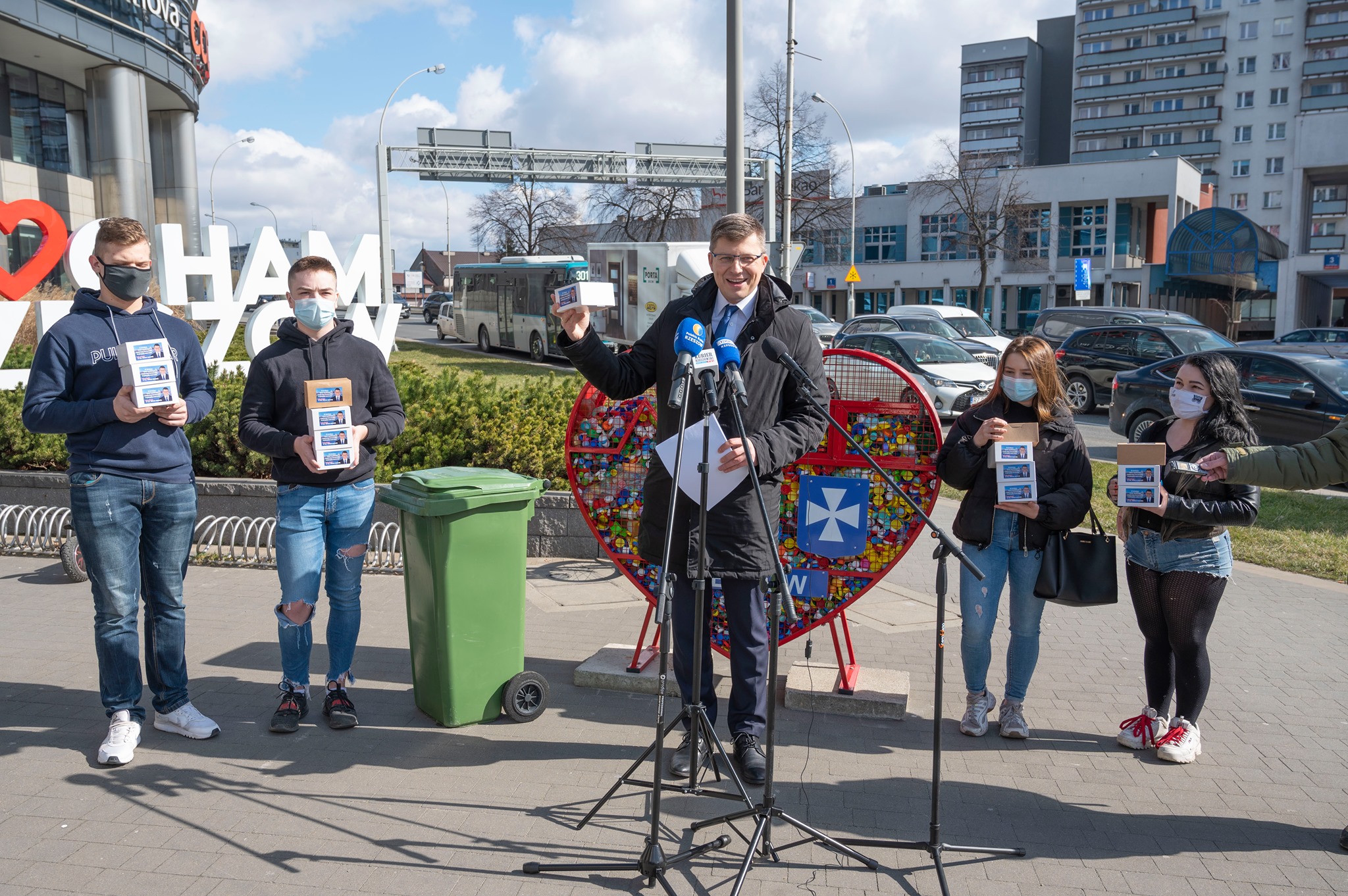 Marcin Warchoł promuje recykling i obiecuje budowę biogazowni - Zdjęcie główne