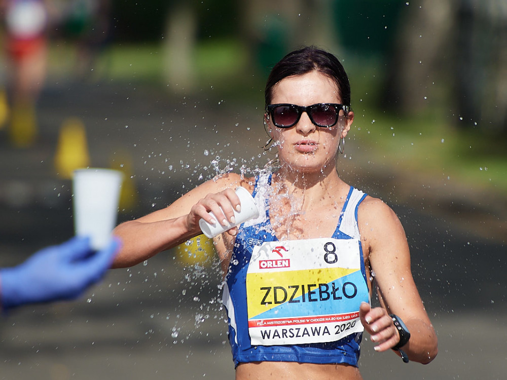 Katarzyna Zdziebło - LKS Stal Mielec, chód 20 km