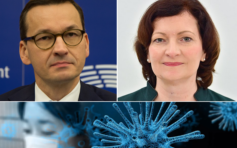 Ewa Leniart na konsultacjach ws. koronawirusa z premierem Morawieckim - Zdjęcie główne