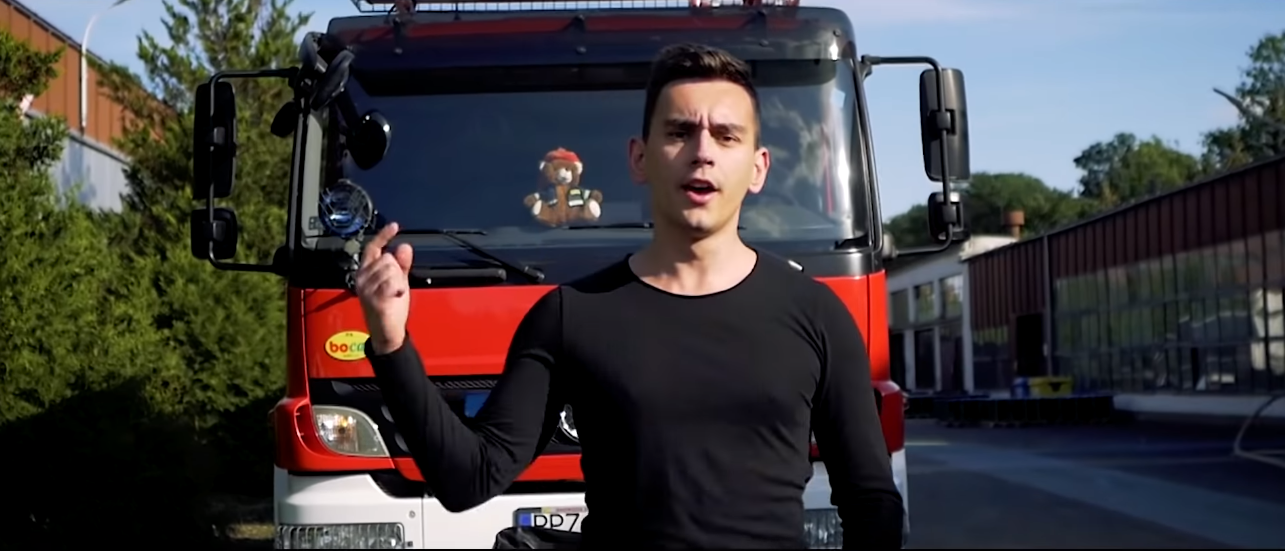 Podkarpacki muzyk nagrał piosenkę o Straży Pożarnej [VIDEO] - Zdjęcie główne