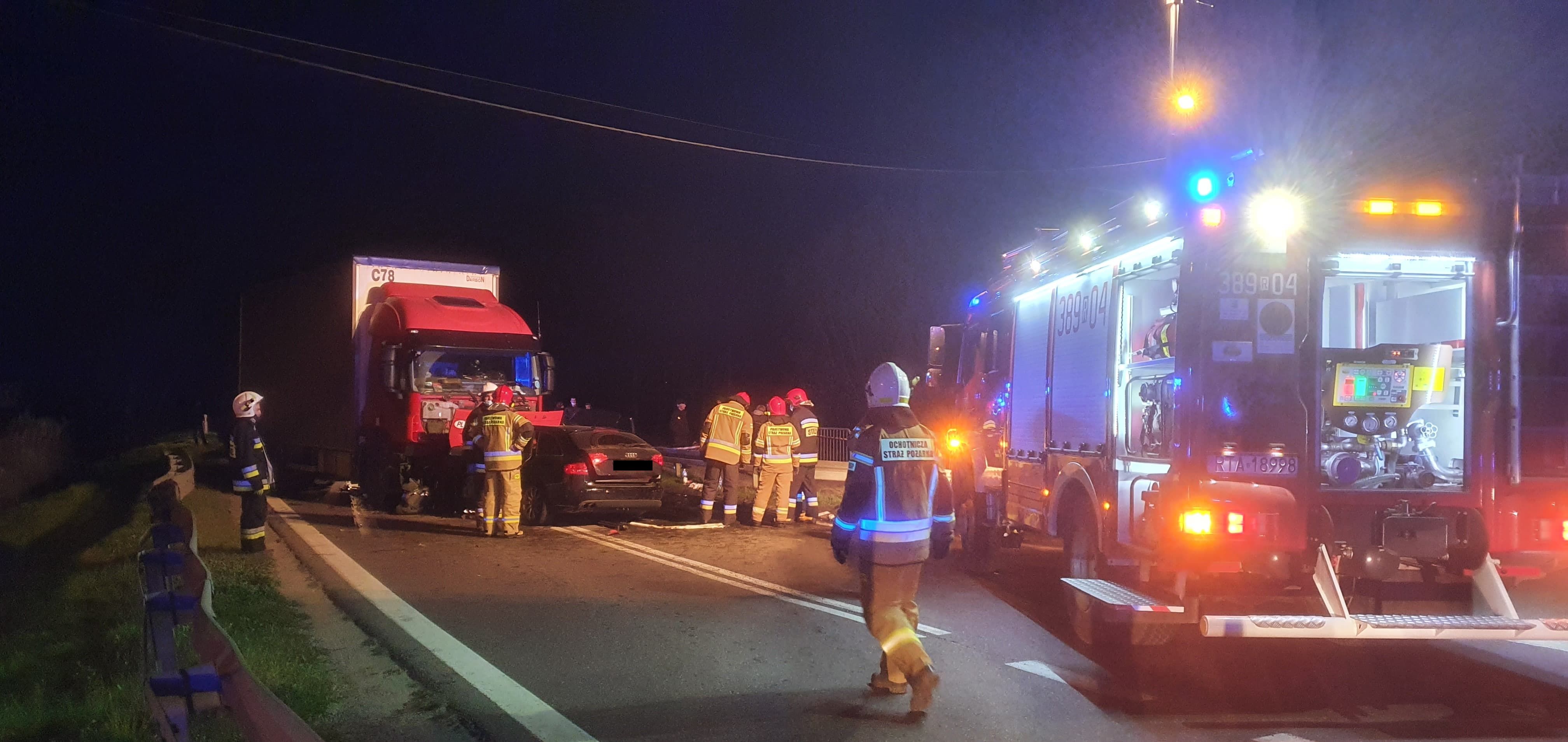 Wypadek w Suchorzowie