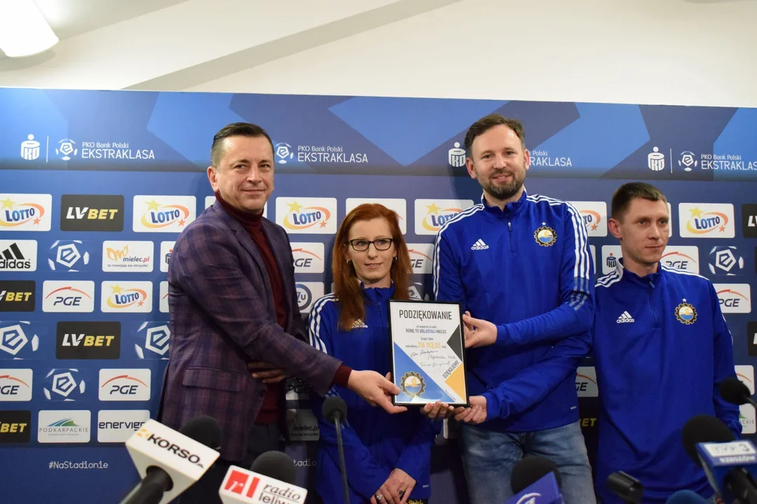 Jacek Klimek, prezes Stali Mielec