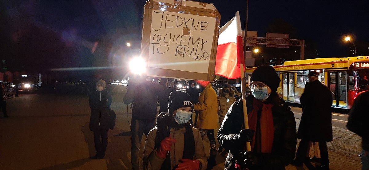 Protest w Dzień Kobiet