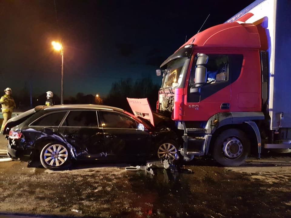 Wypadek w Suchorzowie