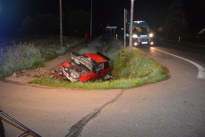 Z 1,5 promilami wylądował w rowie [FOTO] - Zdjęcie główne