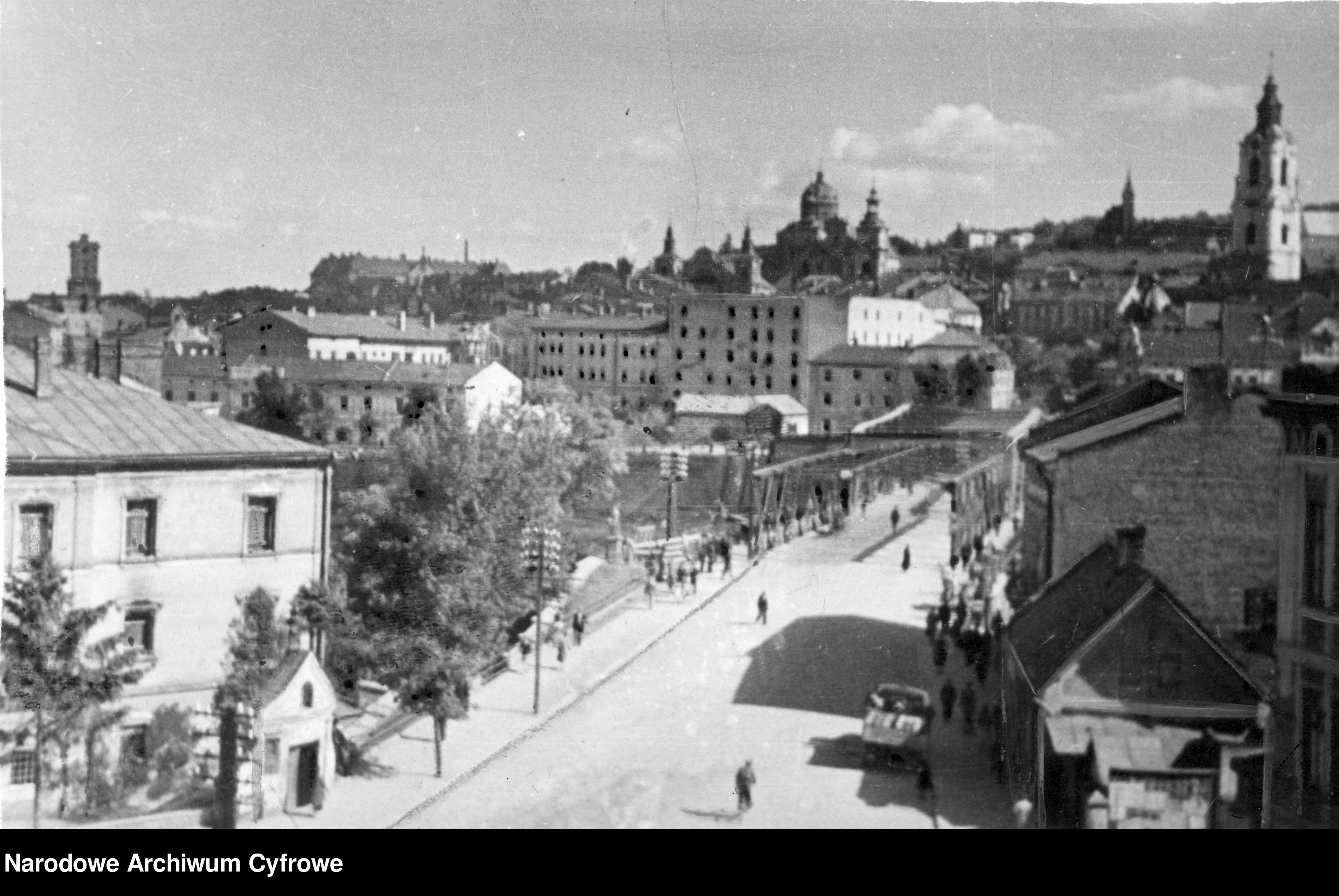 Panorama miasta - 1939-45