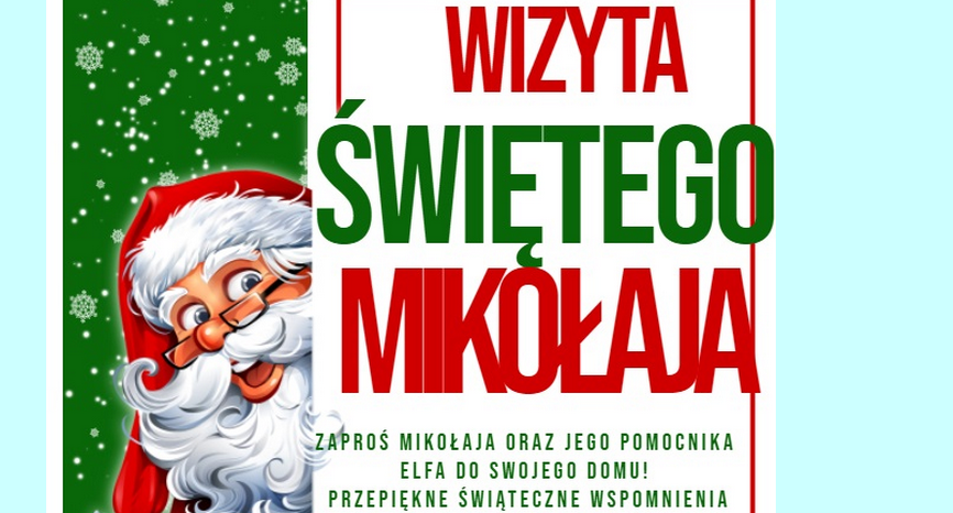 Zaproś Świętego Mikołaja do swojego domu! - Zdjęcie główne
