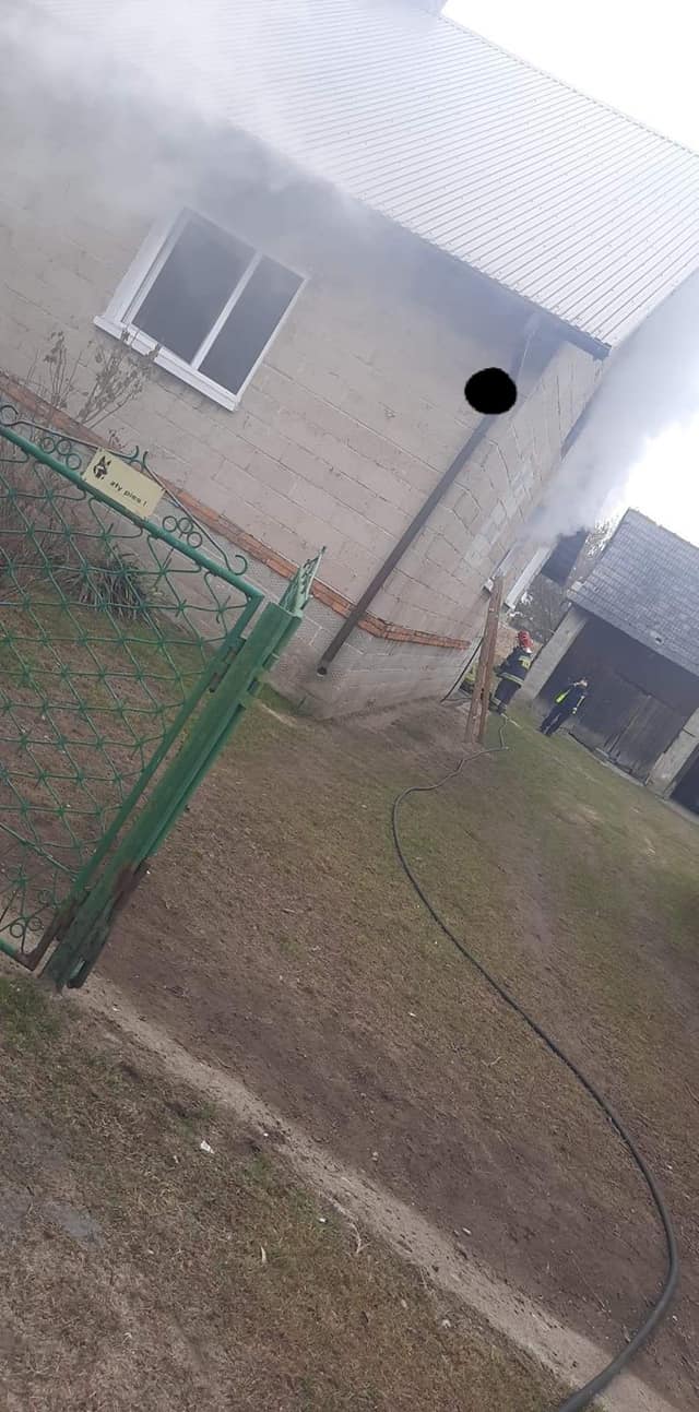 Pożar w Parkoszu