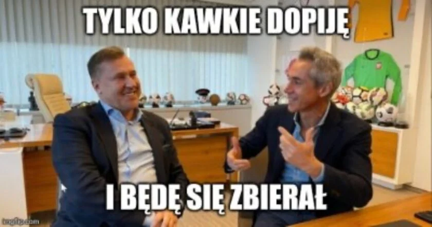 "Sorry Jurek, jest temat". "Siwy bajerant". Paulo Sousa opuści kadrę narodową. Internauci są bezlitośni. Zobacz memy - Zdjęcie główne