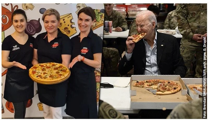 Prezydent USA Joe Biden posmakował pizzy z Gusto w Głogowie Małopolskim [WIDEO] - Zdjęcie główne