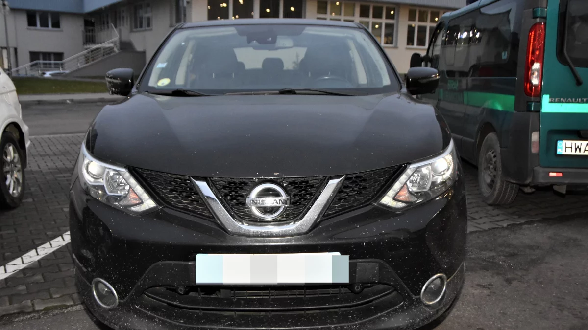 Skradziony w Maroku Nissan zatrzymany na granicy w Medyce - Zdjęcie główne