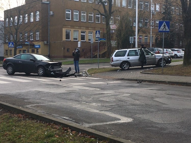 Wypadek w centrum Tarnobrzega - Zdjęcie główne