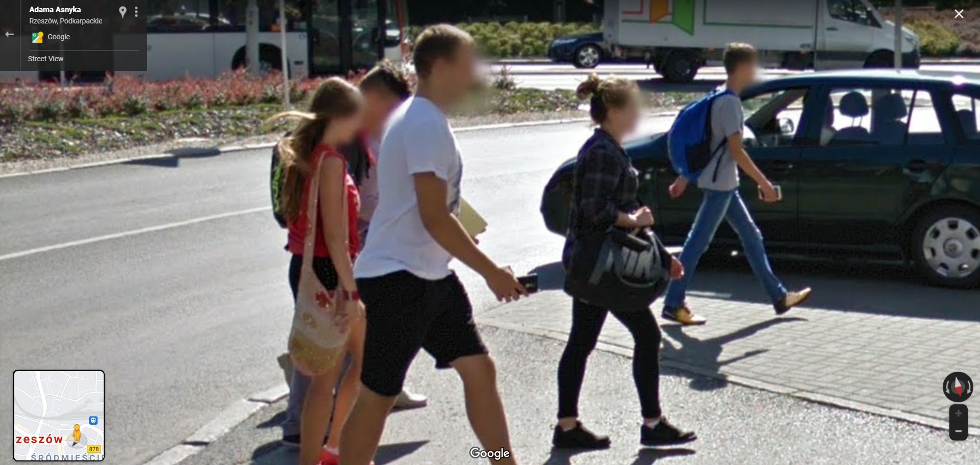 Uliczna moda mieszkańców Podkarpacia na fotografiach Google Street View [ZDJĘCIA] - Zdjęcie główne