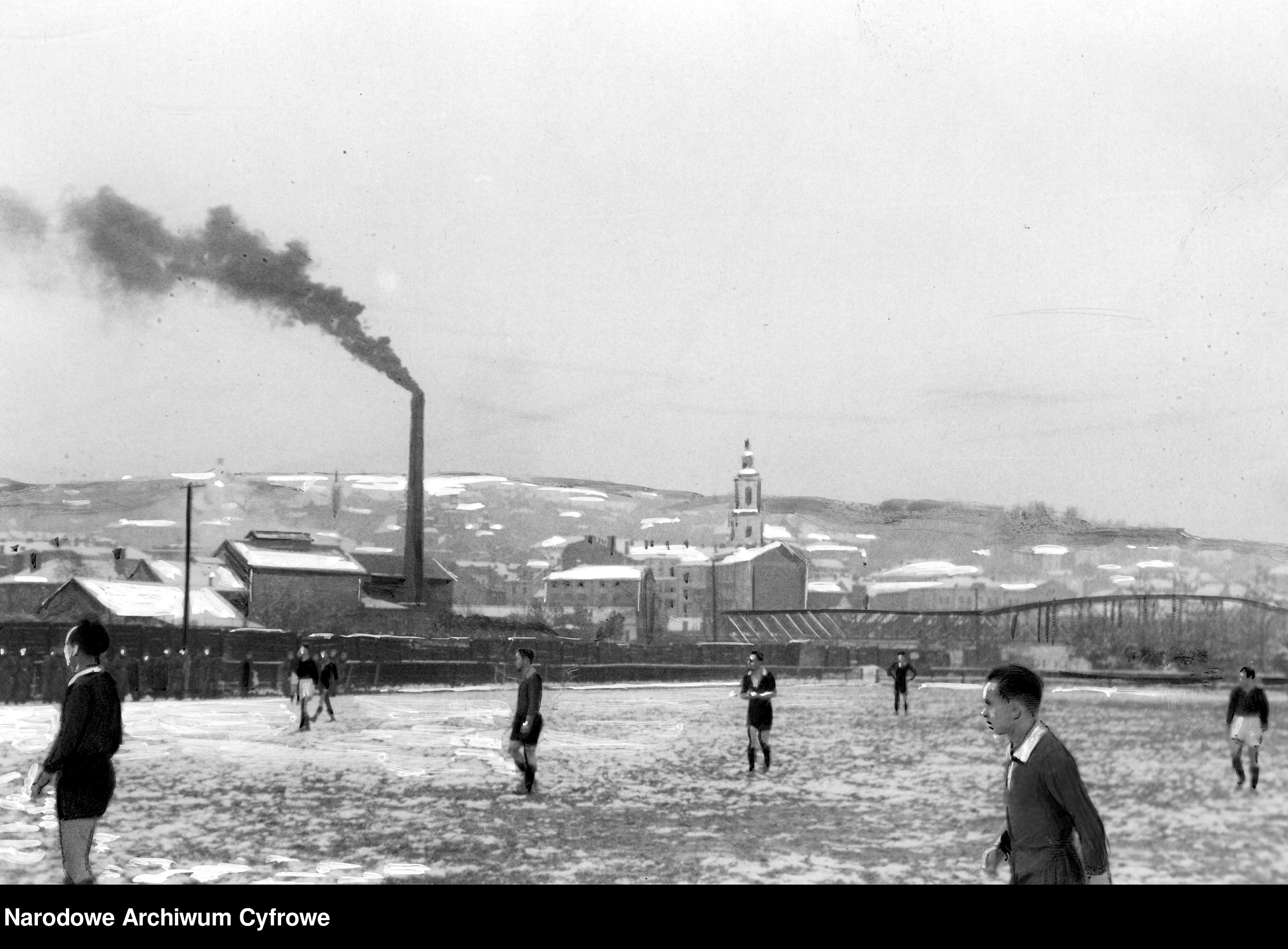 Plac sportowy - 1940 rok