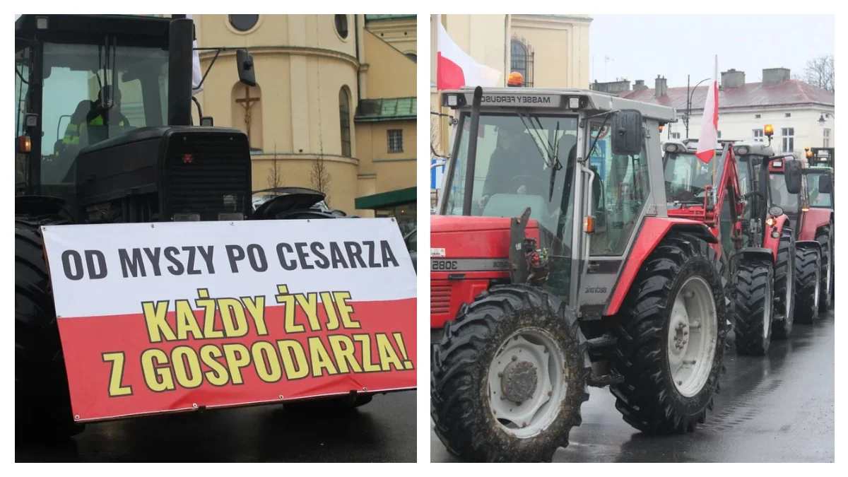 Protest rolników. We wtorek kolejna fala protestów. Zobacz, gdzie tym razem się odbędą [MAPA] - Zdjęcie główne