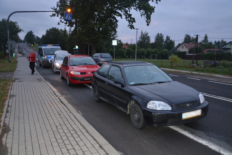 Staranowany bo ustąpił pierwszeństwa - Zdjęcie główne