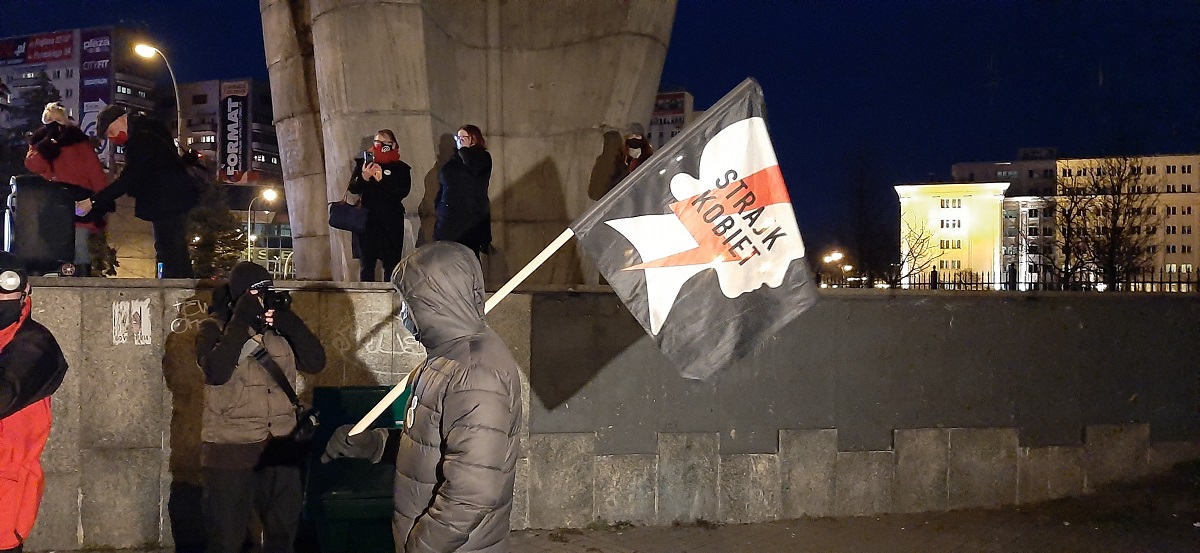 Protest w Dzień Kobiet